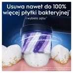Oral-B iO Radiant White, Ersatzaufsätze für magnetische Zahnbürste, schwarz, 4 Stück
