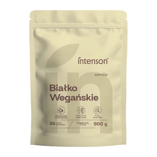 Intenson Vegan protein, vanilla flavor, 900 g