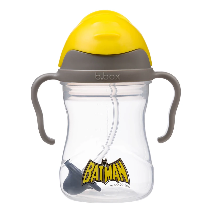 B.Box, fles met rietje, Batman, vanaf 6 maanden, 240 ml