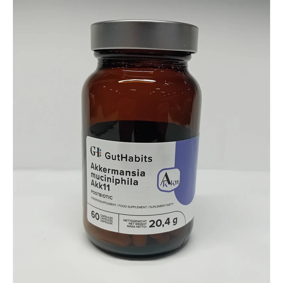 GutHabits Akkermansia Muciniphila Akk11, 60 capsules