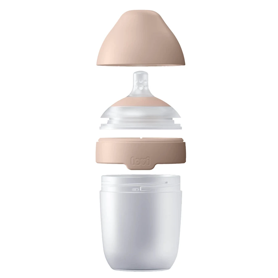 Lovi Mammafeel set, biberón, con mini tetina, desde el nacimiento, 2 x 150 ml