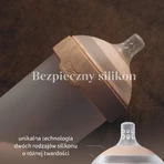 Lovi Mammafeel set, biberón, con mini tetina, desde el nacimiento, 2 x 150 ml