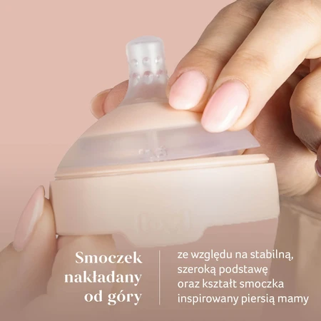 Lovi Mammafeel set, biberón, con mini tetina, desde el nacimiento, 2 x 150 ml