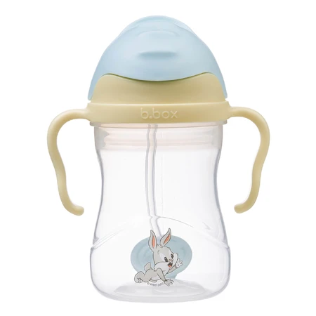 B.Box, bottle with straw, Looney Tunes, from 6 months, 240 ml