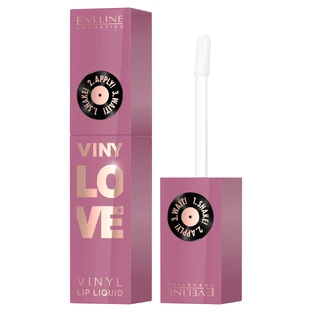 Eveline Cosmetics VinyLove, lang anhaltender flüssiger Lippenstift mit Vinyleffekt, 03 Bestie, 4 ml
