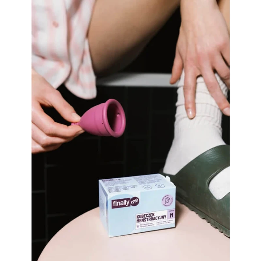Finally.me, copa menstrual, talla L