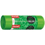 Paclan, Recycling-Säcke, Glas, grün, 120 l x 10 Stück