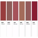 Eveline Cosmetics Celebrity Lips Matte, barra de labios mate cremosa, 501 Velvet 4,1 g