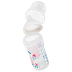 NUK Perfect Match, antikoliekfles met siliconenspeen, maat M, Peppa Pig, vanaf 3 maanden, 260 ml