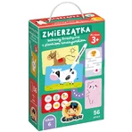 Bebilon Junior drinkset, verrijkte melkvoeding voor kinderen van 2-6 jaar, 3 x 1 l + CzuCzu, Dieren Creatieve spelletjes met uitwisbare stift, vanaf 3 jaar gratis