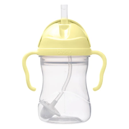 B.Box, Flasche mit Strohhalm, Banana Split, ab 6 Monaten, 240 ml