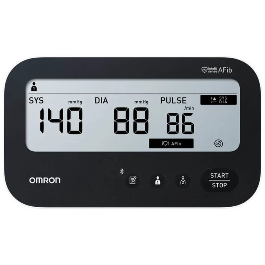 Omron M4 Connect Afib, automatic upper arm blood pressure monitor with bluetooth