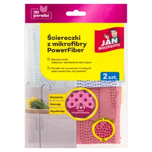 Jan Niezbędny, PowerFiber microfiber cloths, 2 pieces