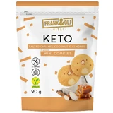 Frank&Oli Keto, mini koekjes, gezouten karamel, kokos en amandel, 90 g