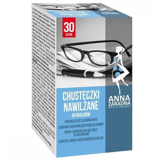 Anna Zaradna, vochtige doekjes voor brillen, 30 stuks