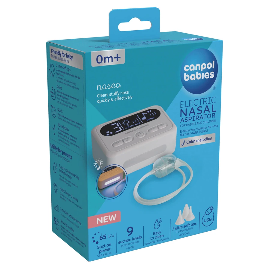 Canpol Babies Noseo, electric nasal aspirator for babies and children