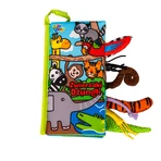 Dumel Jolly Baby, cuaderno sensorial, Colas de animales de la jungla, desde el nacimiento, 1 unidad