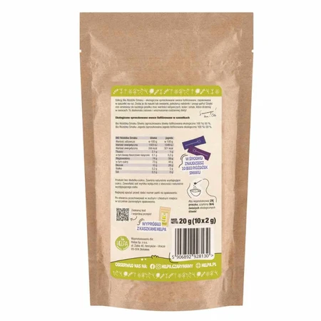 Helpa Bio Smaakstokjes, pruim, bosbes, 20 g