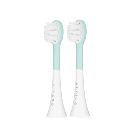 Seysso Kids Dinosaur, sonic toothbrush tips for kids, 2 pieces