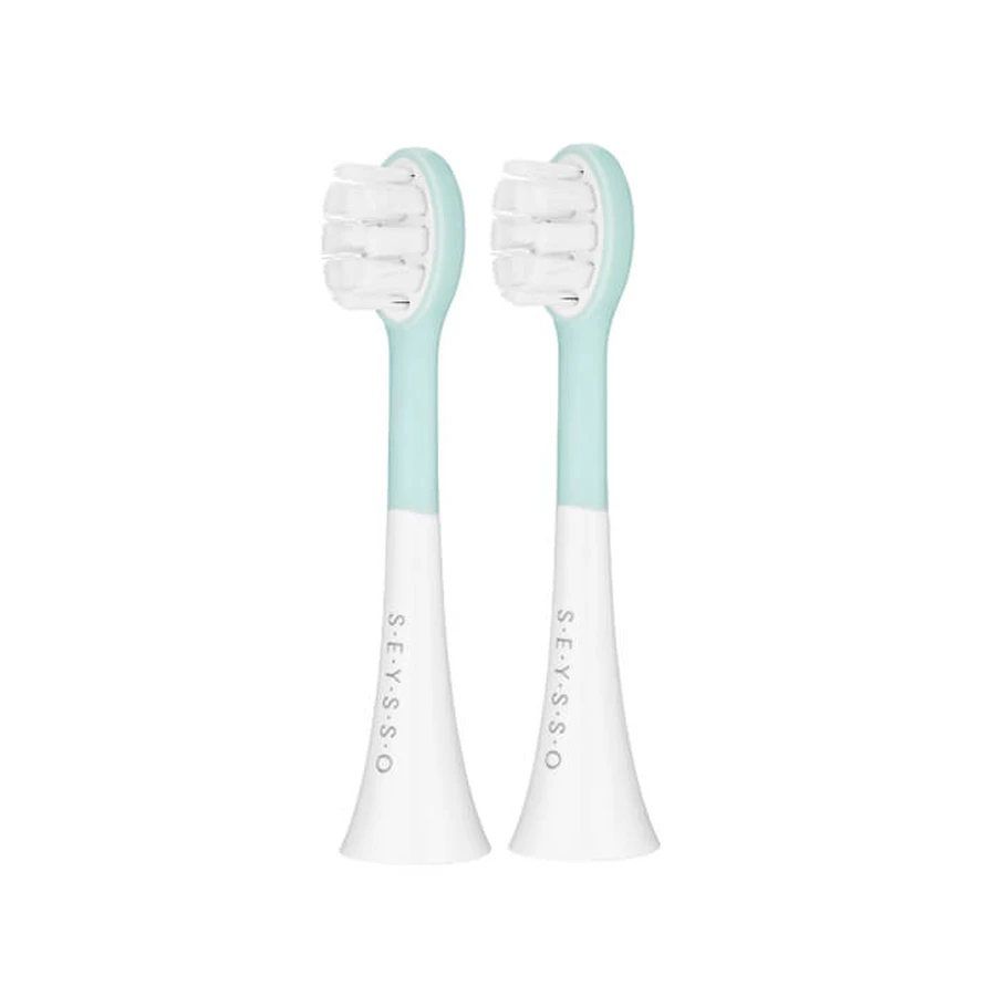 Seysso Kids Dinosaur, sonic toothbrush tips for kids, 2 pieces