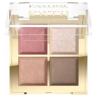 Eveline Cosmetics Celebrity Skin, 4-in-1 baked multifunctional contouring palette