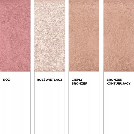 Eveline Cosmetics Celebrity Skin, 4-in-1 baked multifunctional contouring palette