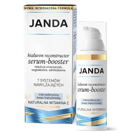 Janda Hialuron Reconstructor, Serum-Verstärker, goldener Krokus, 30 ml