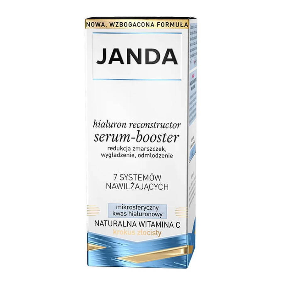 Janda Hialuron Reconstructor, Serum-Verstärker, goldener Krokus, 30 ml