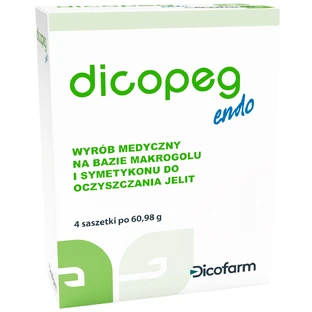 Dicopeg Endo, 60,98 g x 4 sobres
