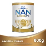 Set Nestlé NAN Supremepro 2 HMO, lait de suite pour nourrissons de plus de 6 mois, 2 x 800 g