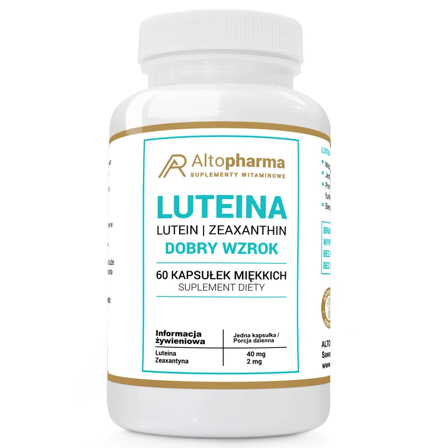 AltoPharma Luteína 40 mg, 60 cápsulas