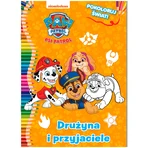 Psi Patrol Color the World Team and friends coloring book