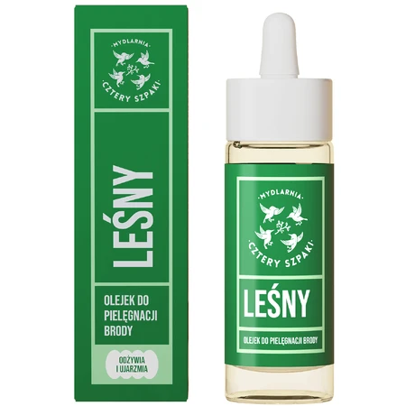 Cztery Szpaki, baardverzorgingsolie, bos, 30 ml