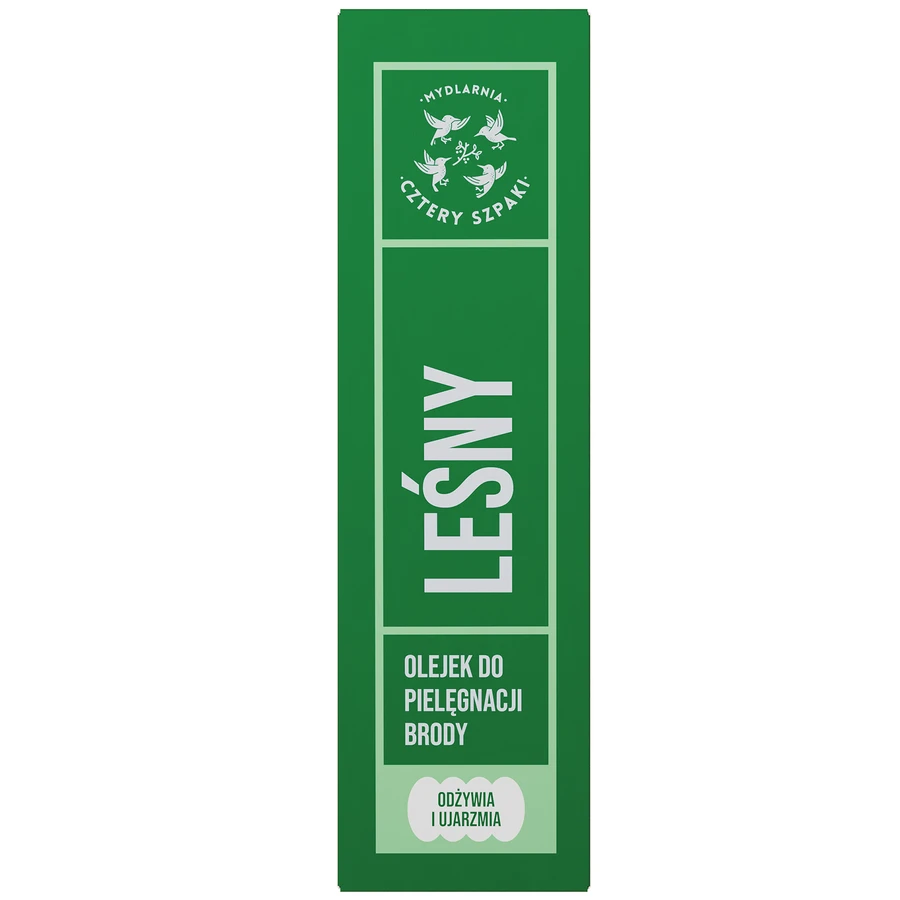 Cztery Szpaki, baardverzorgingsolie, bos, 30 ml