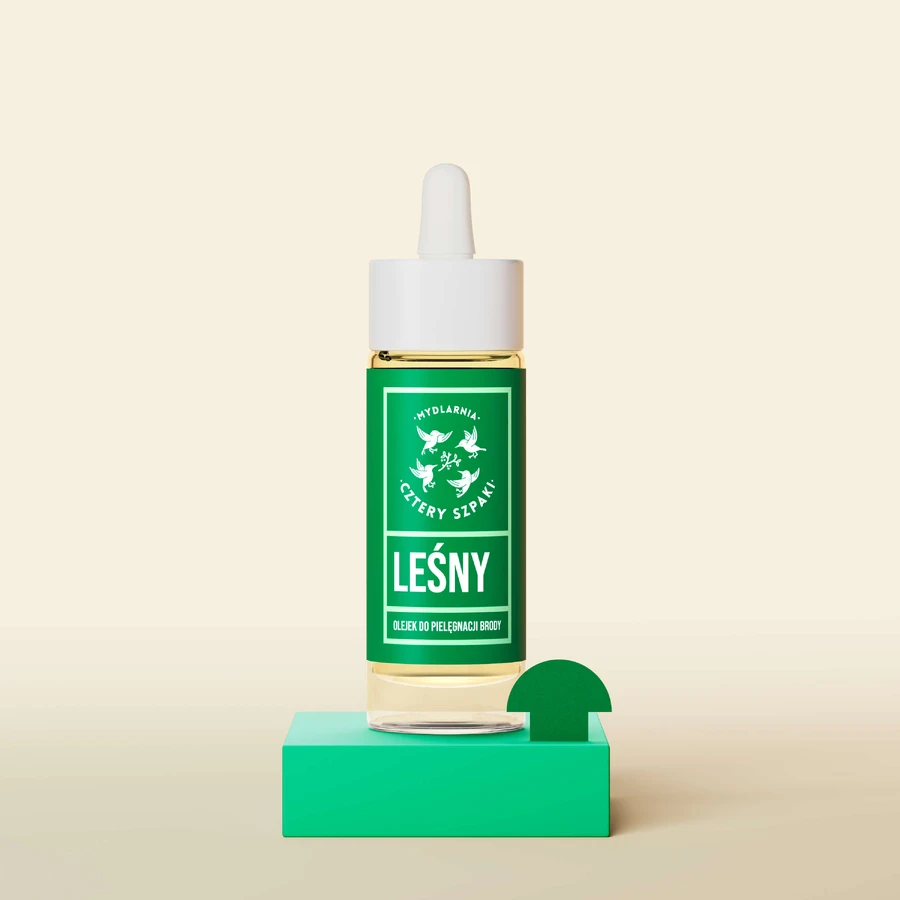 Cztery Szpaki, baardverzorgingsolie, bos, 30 ml