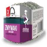 Anna Zaradna, Metallscheuerlappen für hartnäckigen Schmutz, 3 Stück