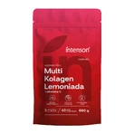 Intenson Multi Collagen, poudre de collagène aromatisée à la fraise et à la limonade, 660 g