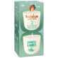 Bolsius Clean Light Cypress & Amber, candle fragrance refill, 20 hrs, 2 pieces