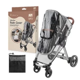 Sipo, Regenschutz für Kinderwagen, transparent, 1 Stück