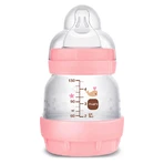 MAM Perfect Start Anti-Colic, biberon anti-colique, avec tétine en silicone, Sealife, fille, dès la naissance, 130 ml