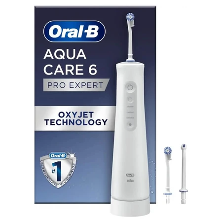Oral-B AquaCare Pro-Expert Series 6, irrigator with OxyJet technology