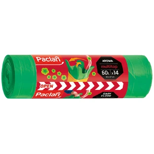 Paclan, aromazakjes, multitop, 60 l x 14 stuks