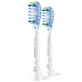 Philips, puntas de repuesto para el cepillo dental sónico Sonicare C3 Premium Plaque Defence, blanco, 2 piezas