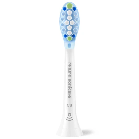 Philips, Ersatzaufsätze für Sonicare C3 Premium Plaque Defence Schallzahnbürste, weiß, 2 Stück