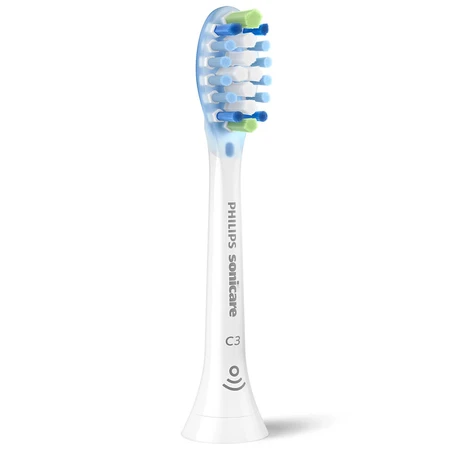 Philips, Ersatzaufsätze für Sonicare C3 Premium Plaque Defence Schallzahnbürste, weiß, 2 Stück