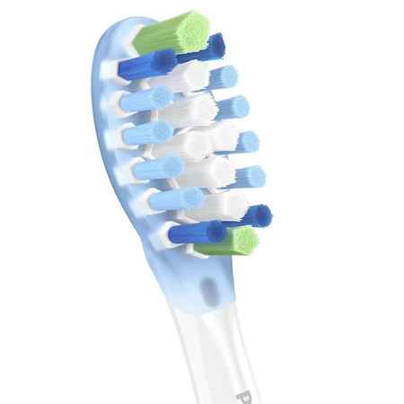 Philips, Ersatzaufsätze für Sonicare C3 Premium Plaque Defence Schallzahnbürste, weiß, 2 Stück