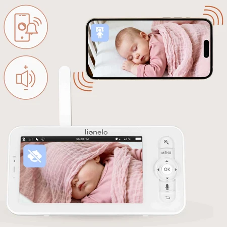 Lionelo Babyline 9.2 AI, electronic nanny