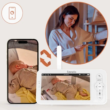 Lionelo Babyline 9.2 AI, electronic nanny