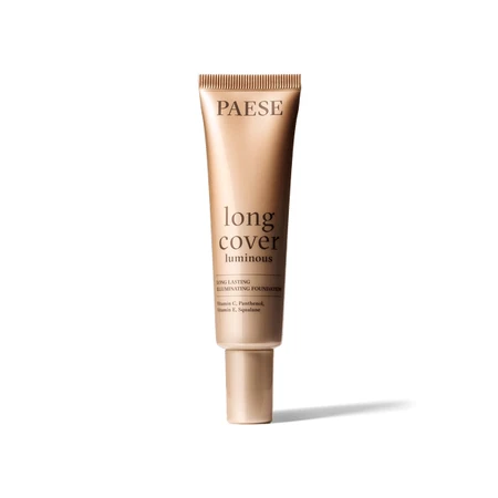 Paese Long Cover Luminous, verhelderende foundation, 0.5 Ivory, 30 ml