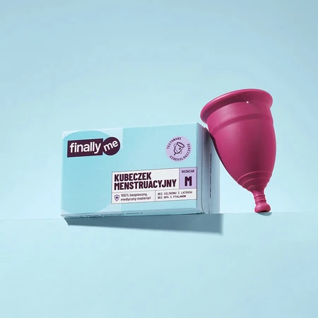 Finally.me, Menstruationstasse, Größe M